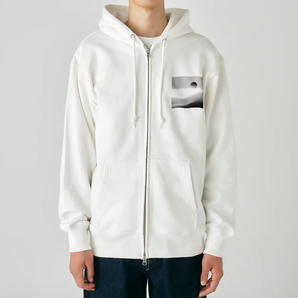 masaのエレガントなデザイン Heavyweight Zip Hoodie