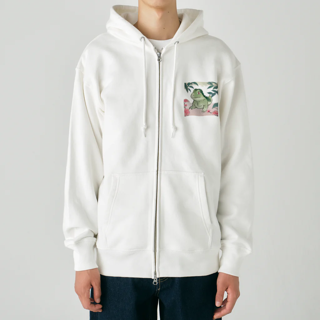 bigbamboofamilyの河童！？ Heavyweight Zip Hoodie