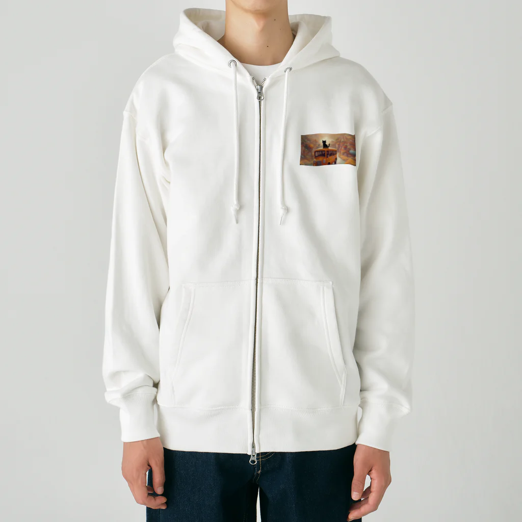 THE NOBLE LIGHTの移住 Heavyweight Zip Hoodie