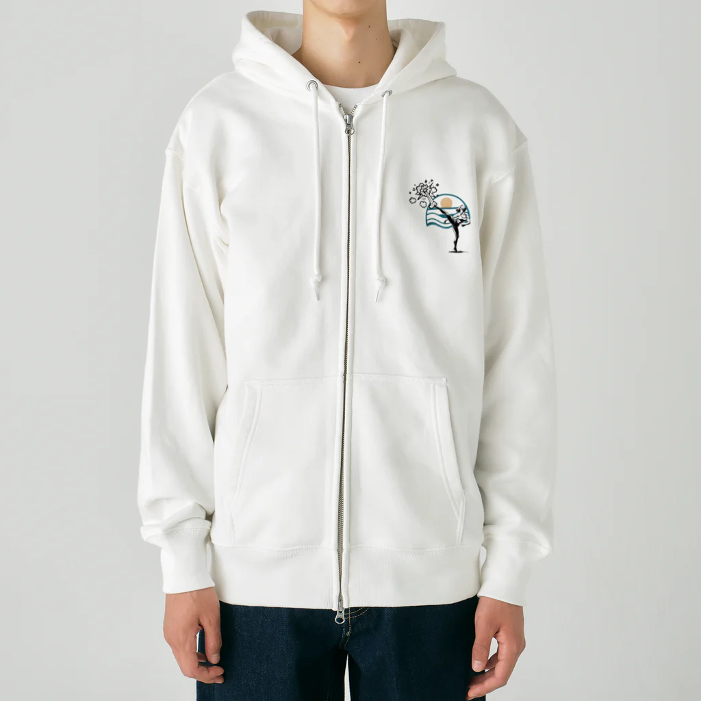 Namataのkick something up Heavyweight Zip Hoodie