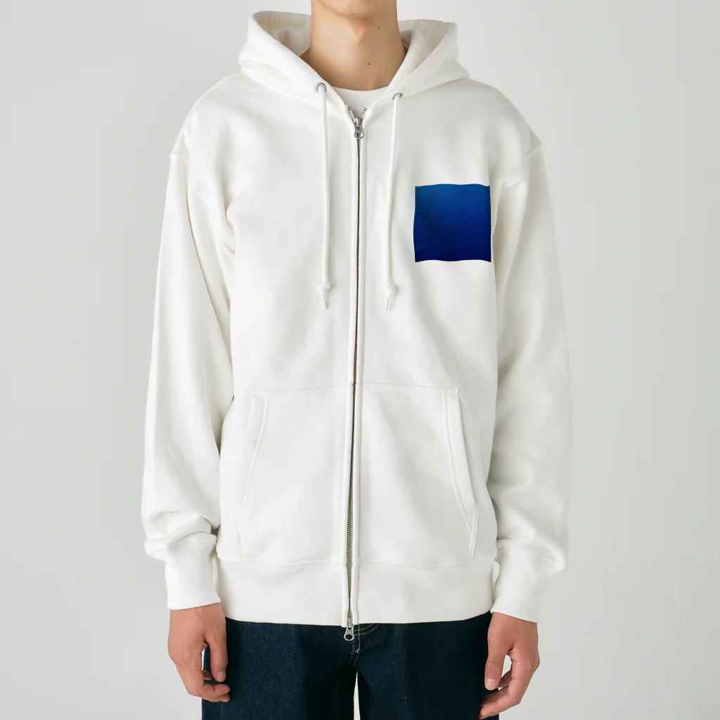 ppqのbluue Heavyweight Zip Hoodie