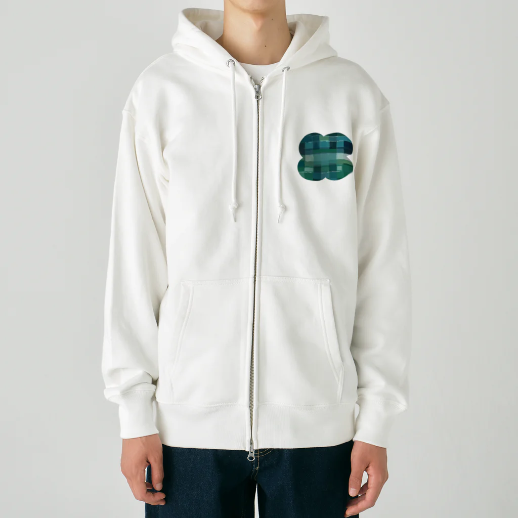 IntoDiamondの海　花４ Heavyweight Zip Hoodie