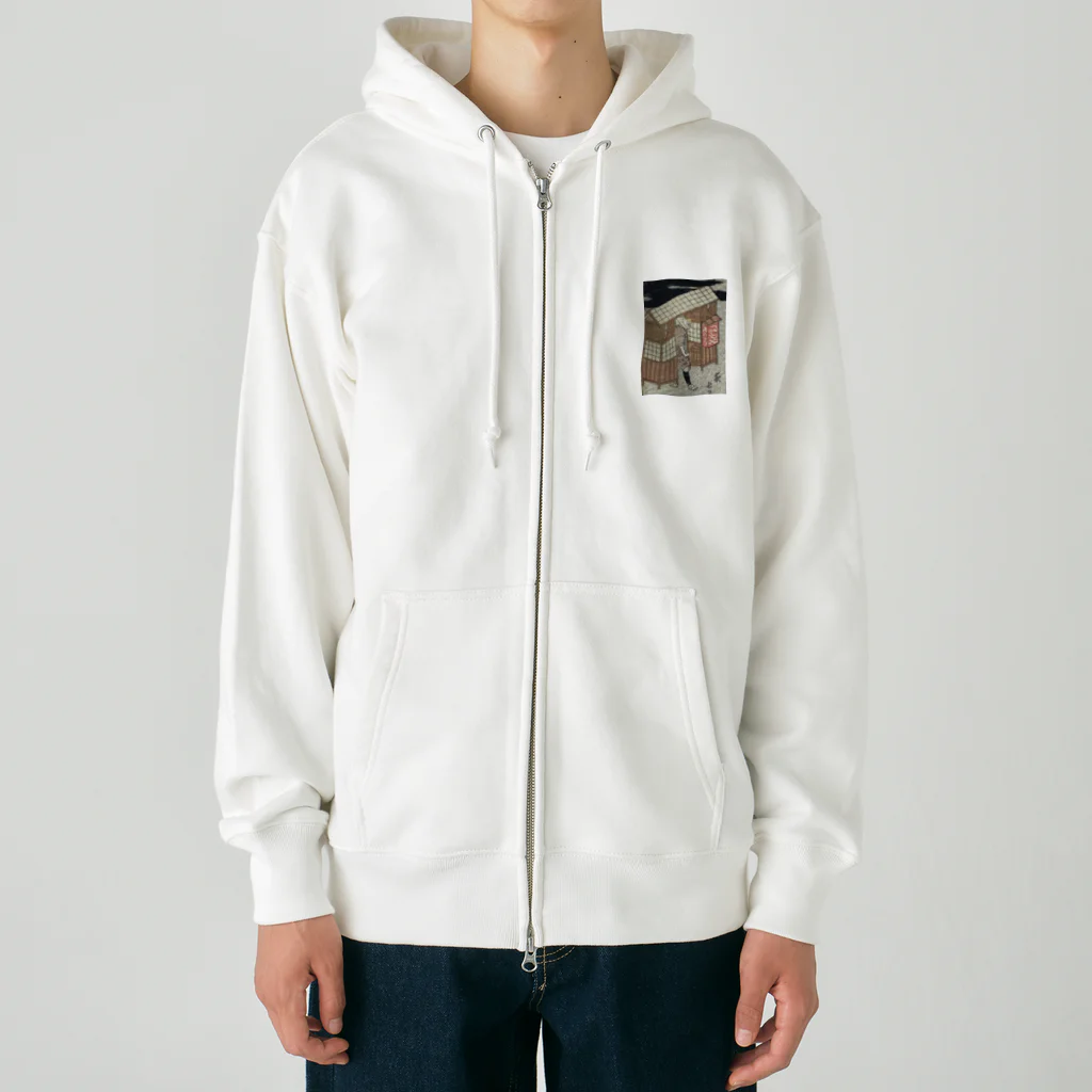 karekore_の江戸のそば屋 Heavyweight Zip Hoodie