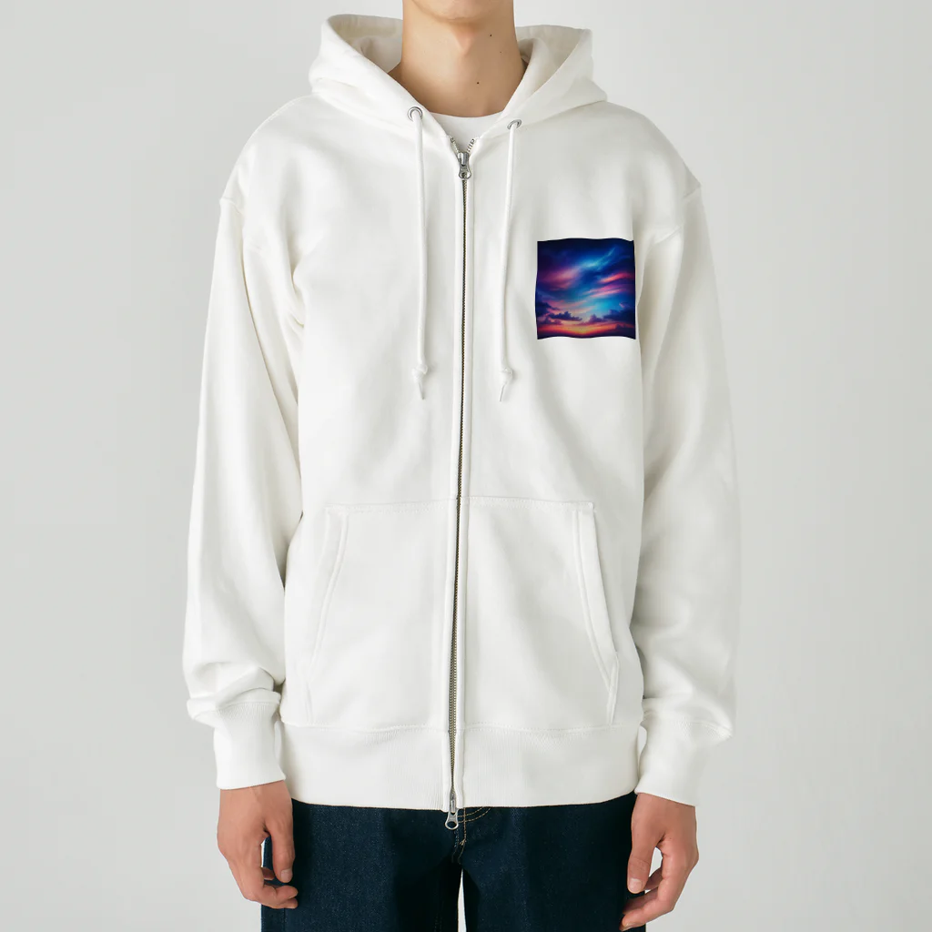 podotataのブルーアワー Heavyweight Zip Hoodie