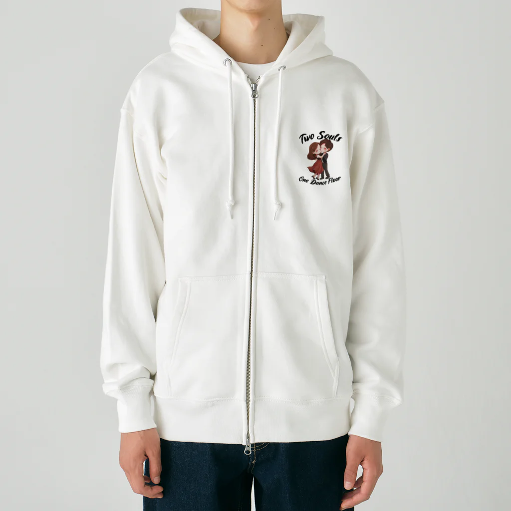 Stylo Tee Shopの二人で踊り Heavyweight Zip Hoodie