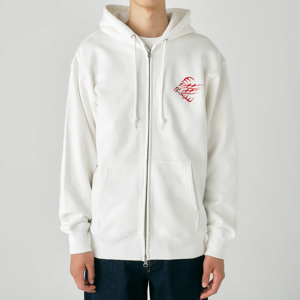 USGの不死鳥 Heavyweight Zip Hoodie