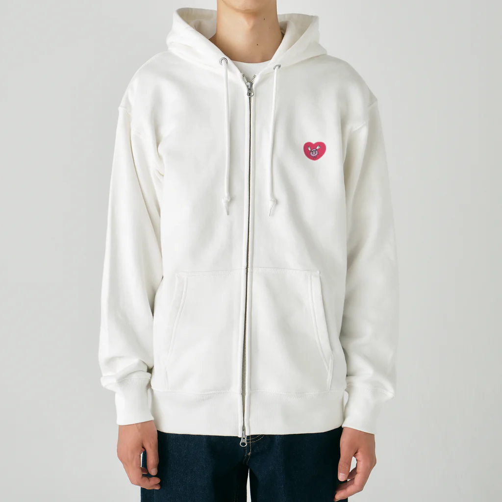 天使のお守りのラビュのラブ♡ Heavyweight Zip Hoodie