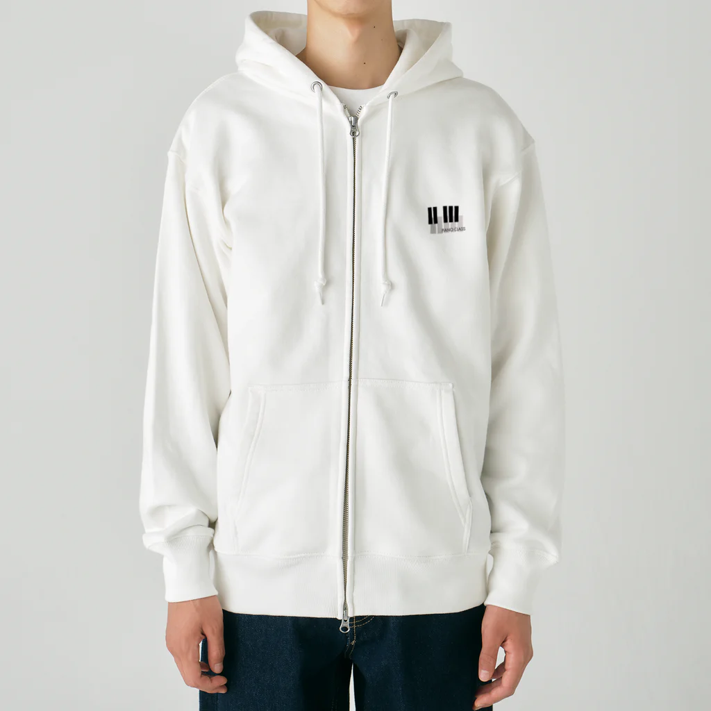 MIKA33のけんばんくんPIANO CLASS Heavyweight Zip Hoodie