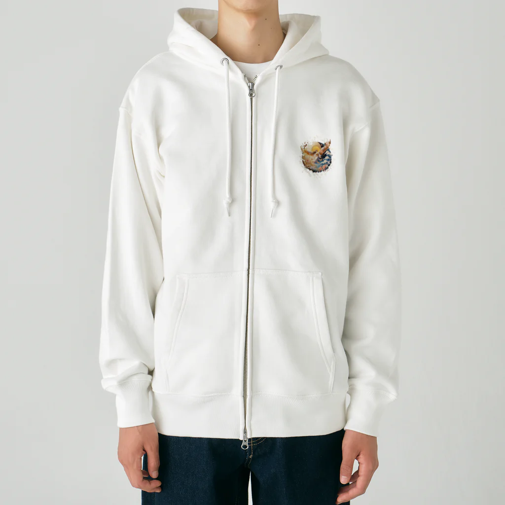 Lira-0011のLira天使シリーズ Heavyweight Zip Hoodie