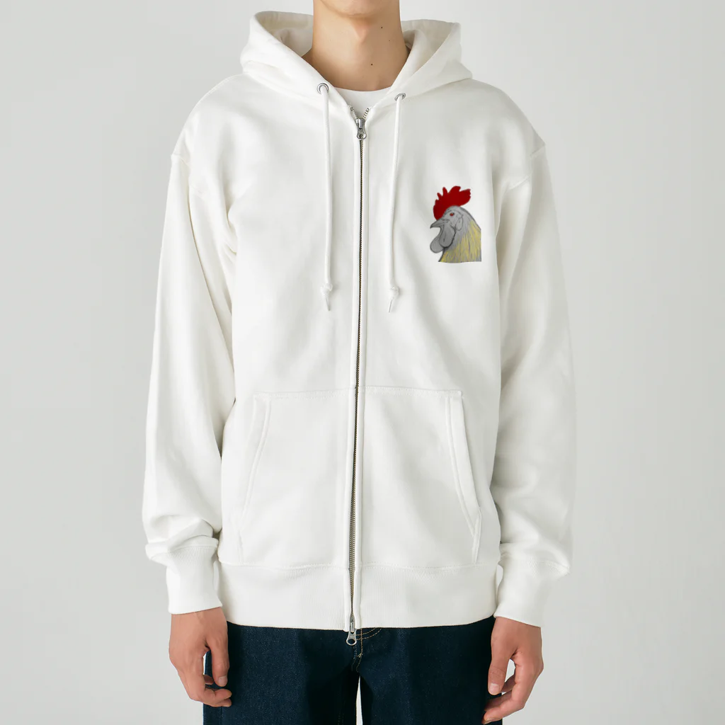 とりの集いのスザク Heavyweight Zip Hoodie