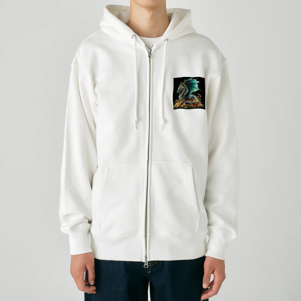 shoma7007の金龍 Heavyweight Zip Hoodie