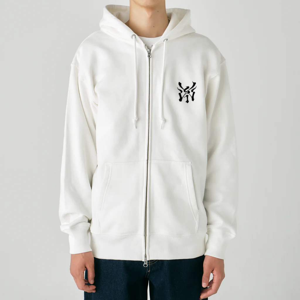 Y's Ink Works Official Shop at suzuriのCROW  Heavyweight Zip Hoodie