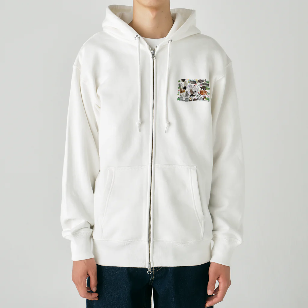 EcologyOnline（エコロジーオンライン）のぎゅぎゅっと絶滅危惧種 Heavyweight Zip Hoodie