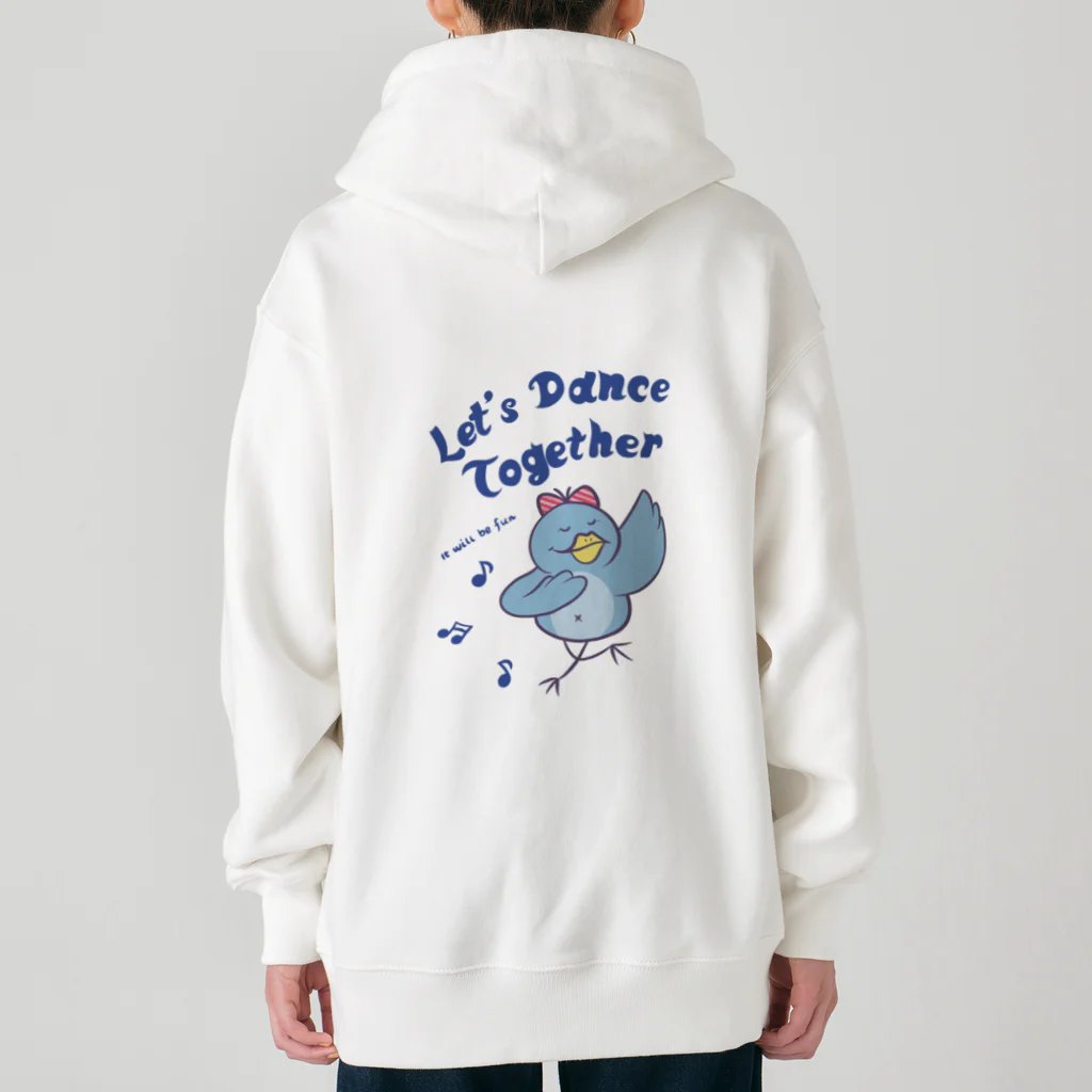  Millefy's shopのLet’s Dance Together Heavyweight Zip Hoodie