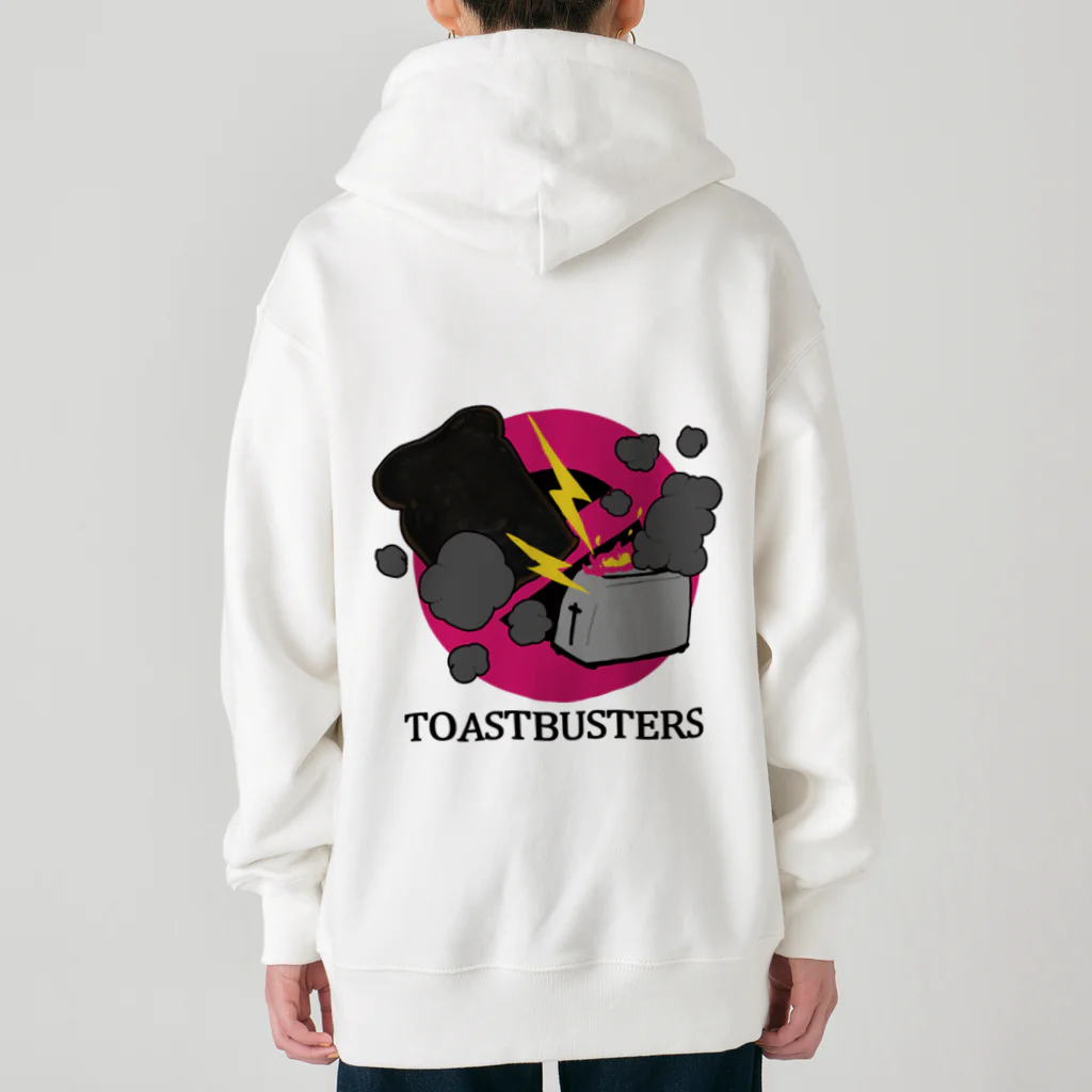 LacのTOASTBUSTERS ヘビーウェイトジップパーカー