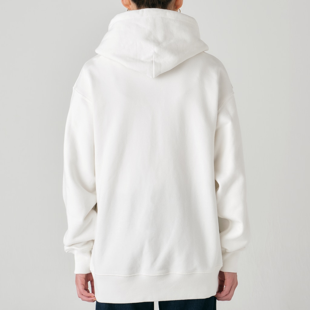 neconos Goodsのあざらしのひと（黒） Heavyweight Zip Hoodie