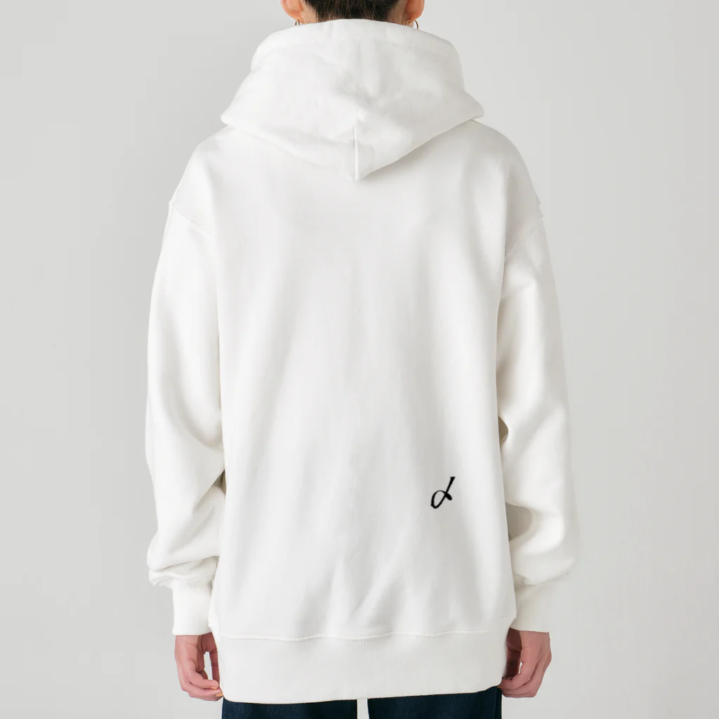 「kiss＆K」Powered by「くるり」の「無」シリーズ Heavyweight Zip Hoodie