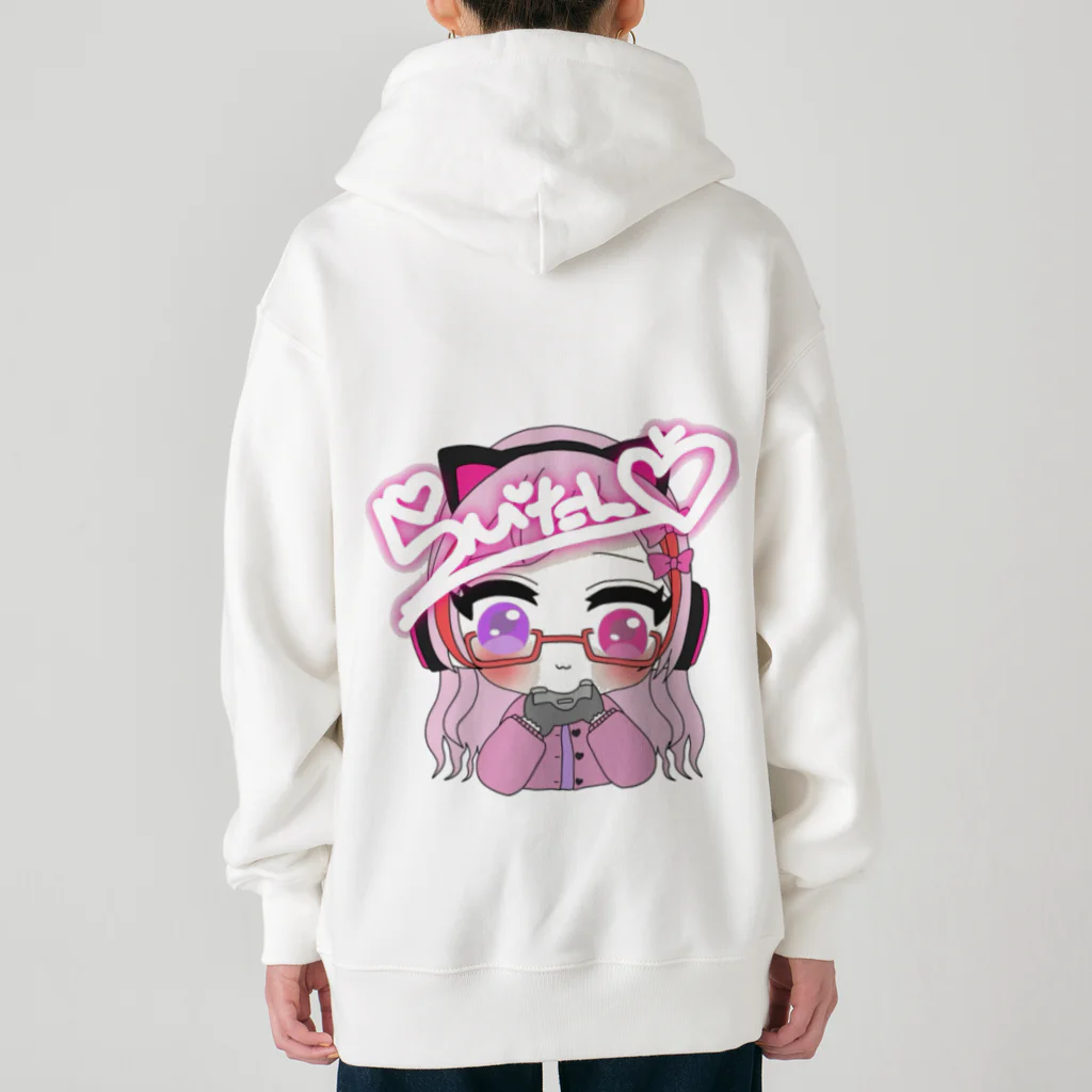 羽元 闇姫のらびゅたん ファングッズ Heavyweight Zip Hoodie