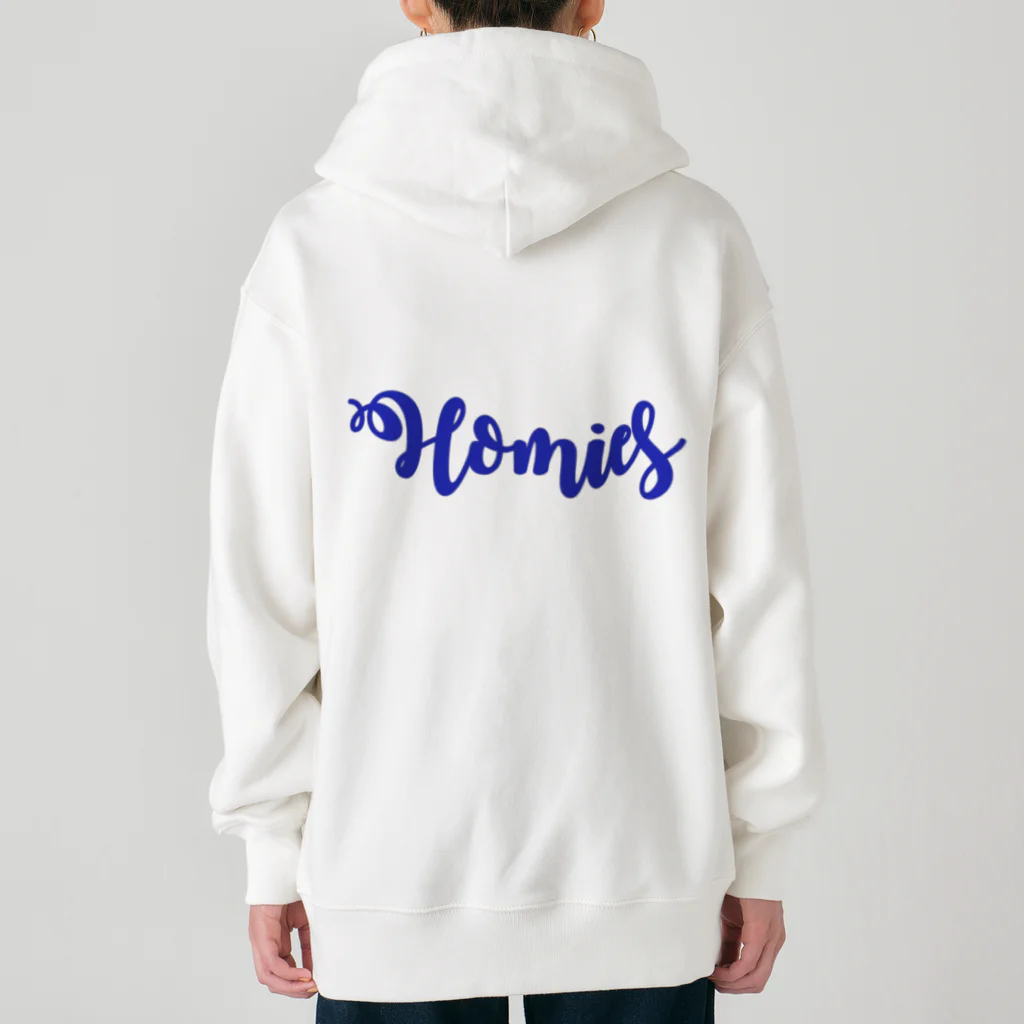 HomiesのHomies zip hoodie ヘビーウェイトジップパーカー