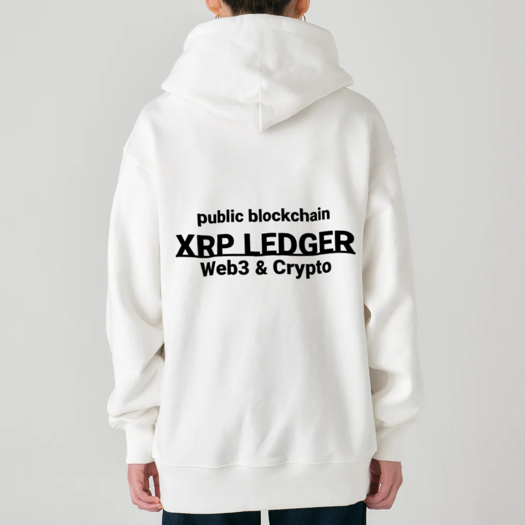 Pana@XRPのXRPL　web3&crypto ヘビーウェイトジップパーカー