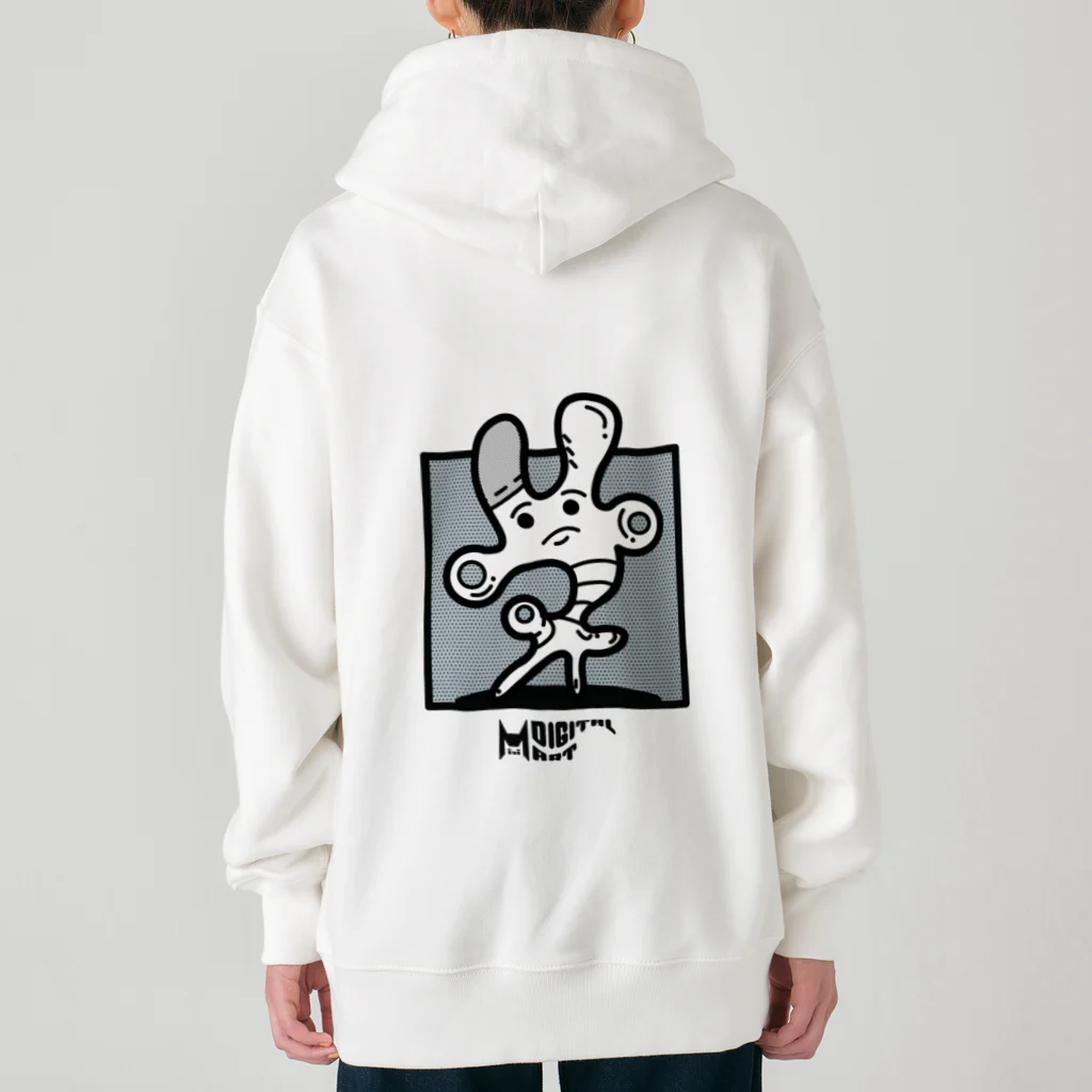 Mini Digital ArtのMDA 0007 Heavyweight Zip Hoodie