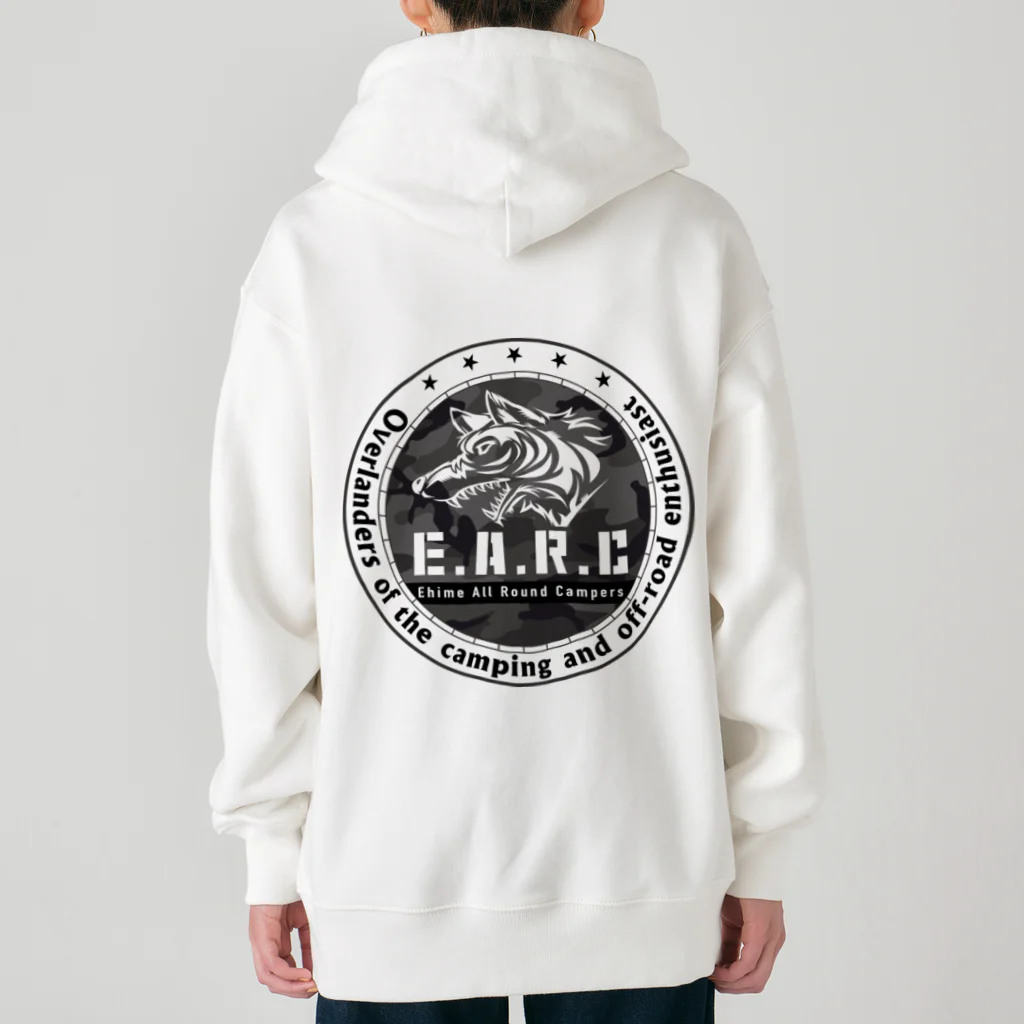 愛媛県の四駆とキャンプを愛する会のEARC(迷彩柄) Heavyweight Zip Hoodie