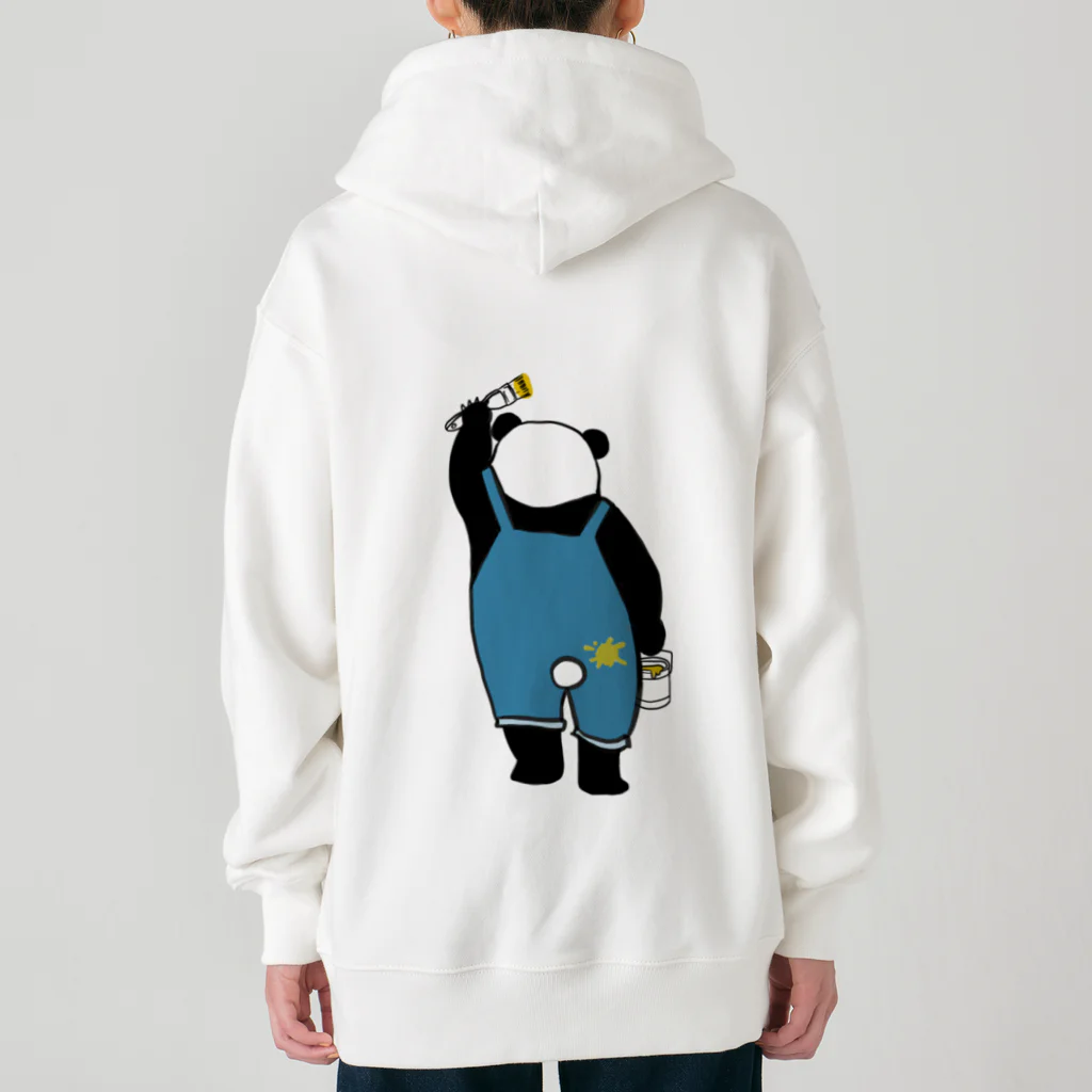 向日葵パンダ工房の向日葵パンダくん Heavyweight Zip Hoodie