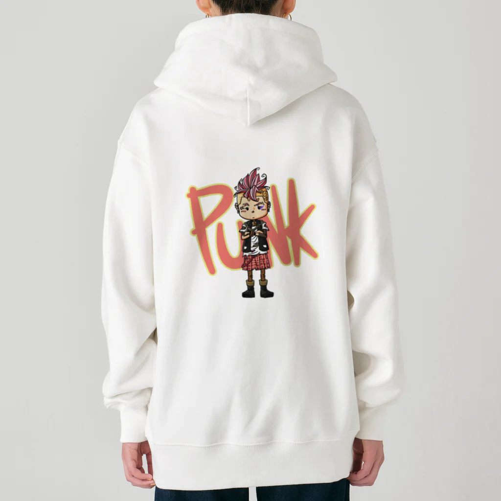 118designのPUNK Heavyweight Zip Hoodie