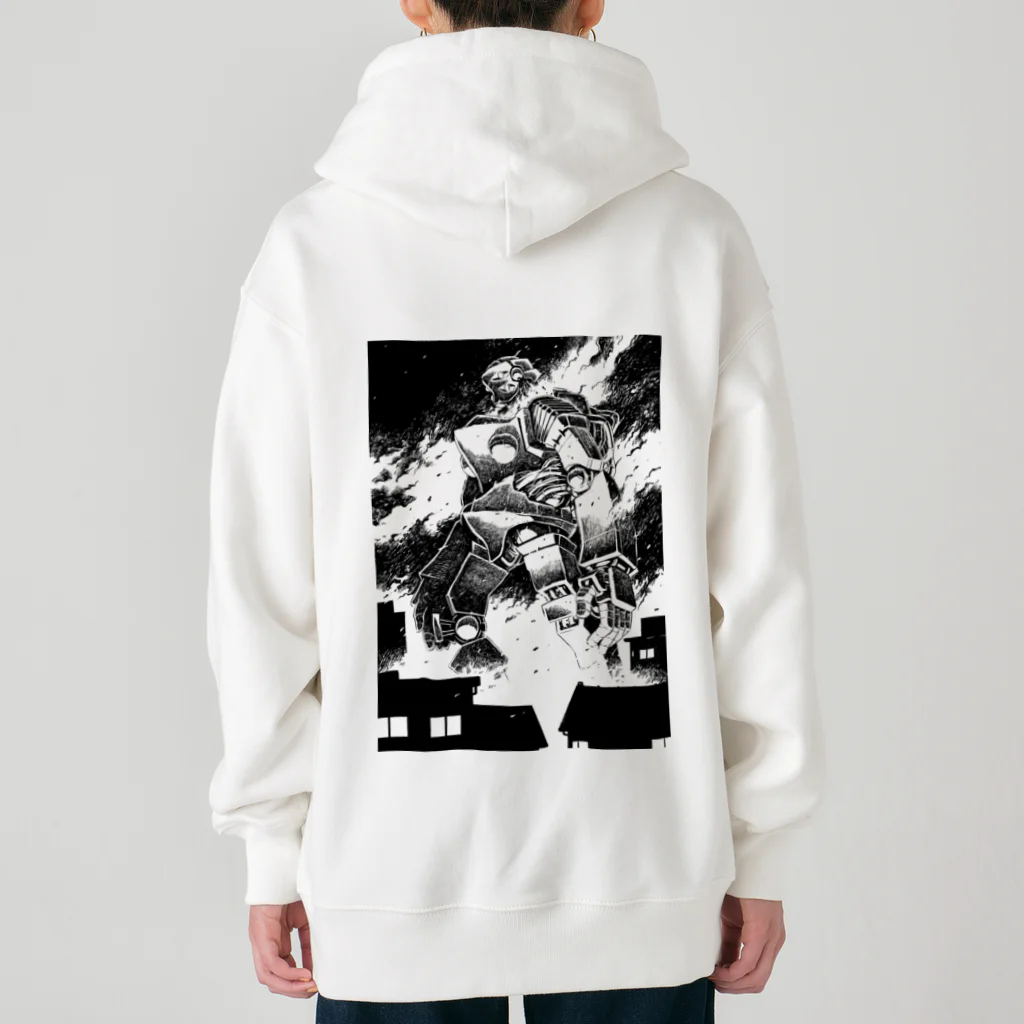 iwakunikogyoの鉄神01 Heavyweight Zip Hoodie