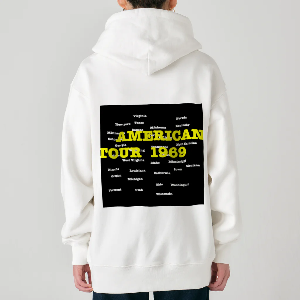 NEON_LINEのAMERICAN TOUR Heavyweight Zip Hoodie