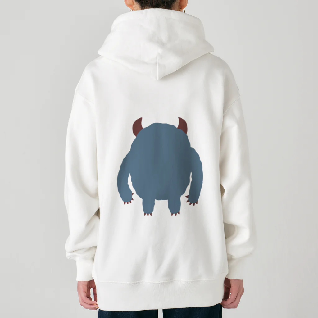 ddddd02のイエティのムム Heavyweight Zip Hoodie