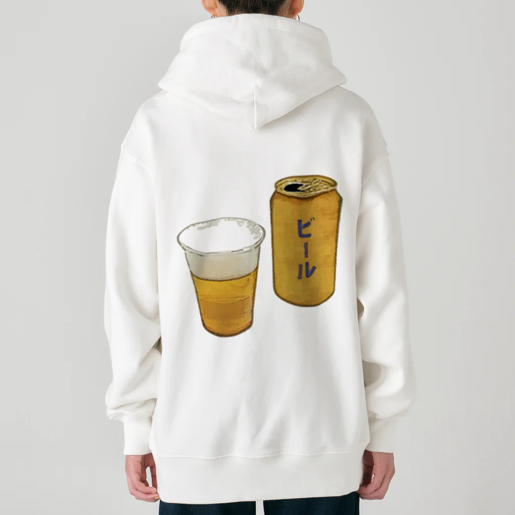 脂身通信Ｚの缶ビール_230325 Heavyweight Zip Hoodie