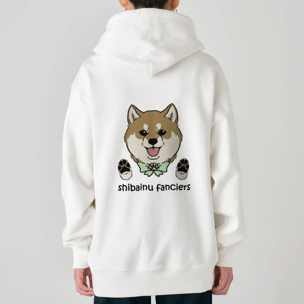 豆つぶのshiba-inu fanciers(赤柴) Heavyweight Zip Hoodie