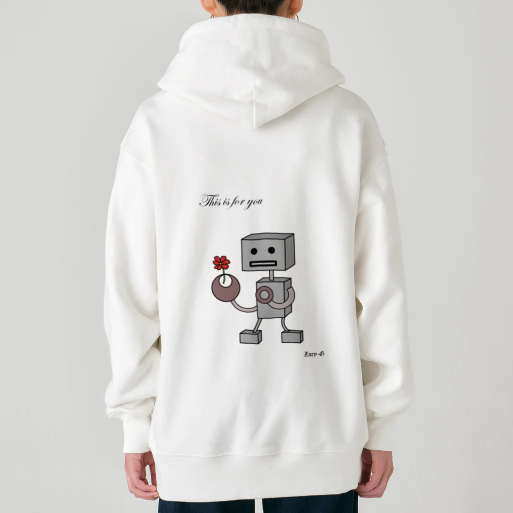 ねこふく本舗のロボ・ロボ Heavyweight Zip Hoodie