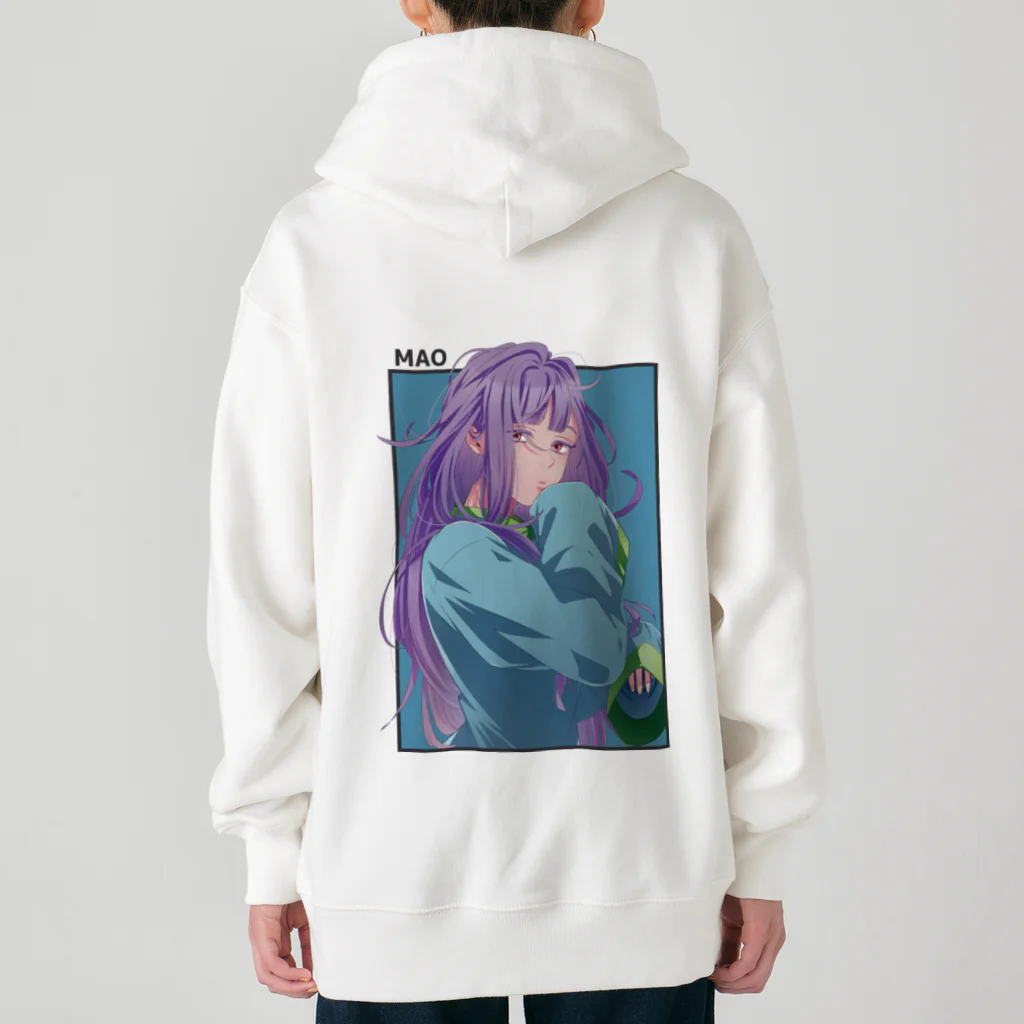 CHICHIZŌのMAOちゃん(寝起き) Heavyweight Zip Hoodie