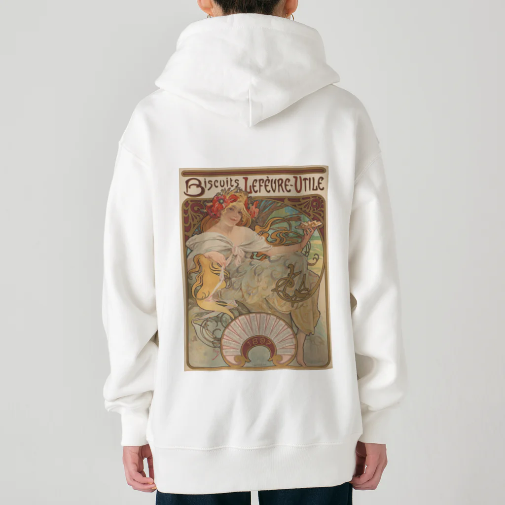 世界美術商店のルフェーヴル=ユティル・ビスケット / Biscuits Lefèvre-Utile Heavyweight Zip Hoodie