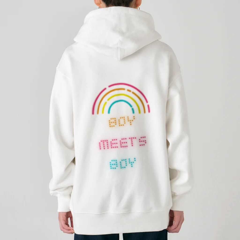 BOY-MEETS-BOYの🌈 BOY MEETS BOY 🌈 vol.1 ヘビーウェイトジップパーカー