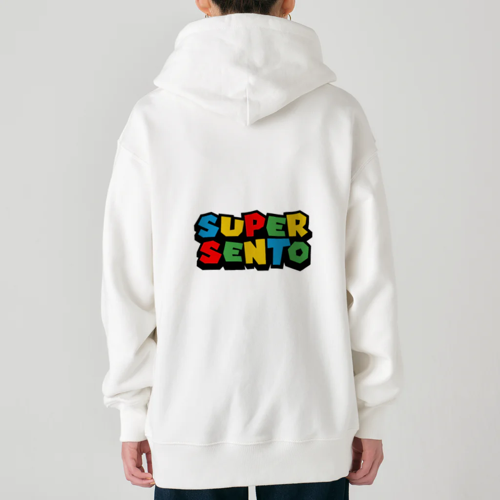 サウナの洋服屋さんのSUPER SENTO（スーパー銭湯） Heavyweight Zip Hoodie