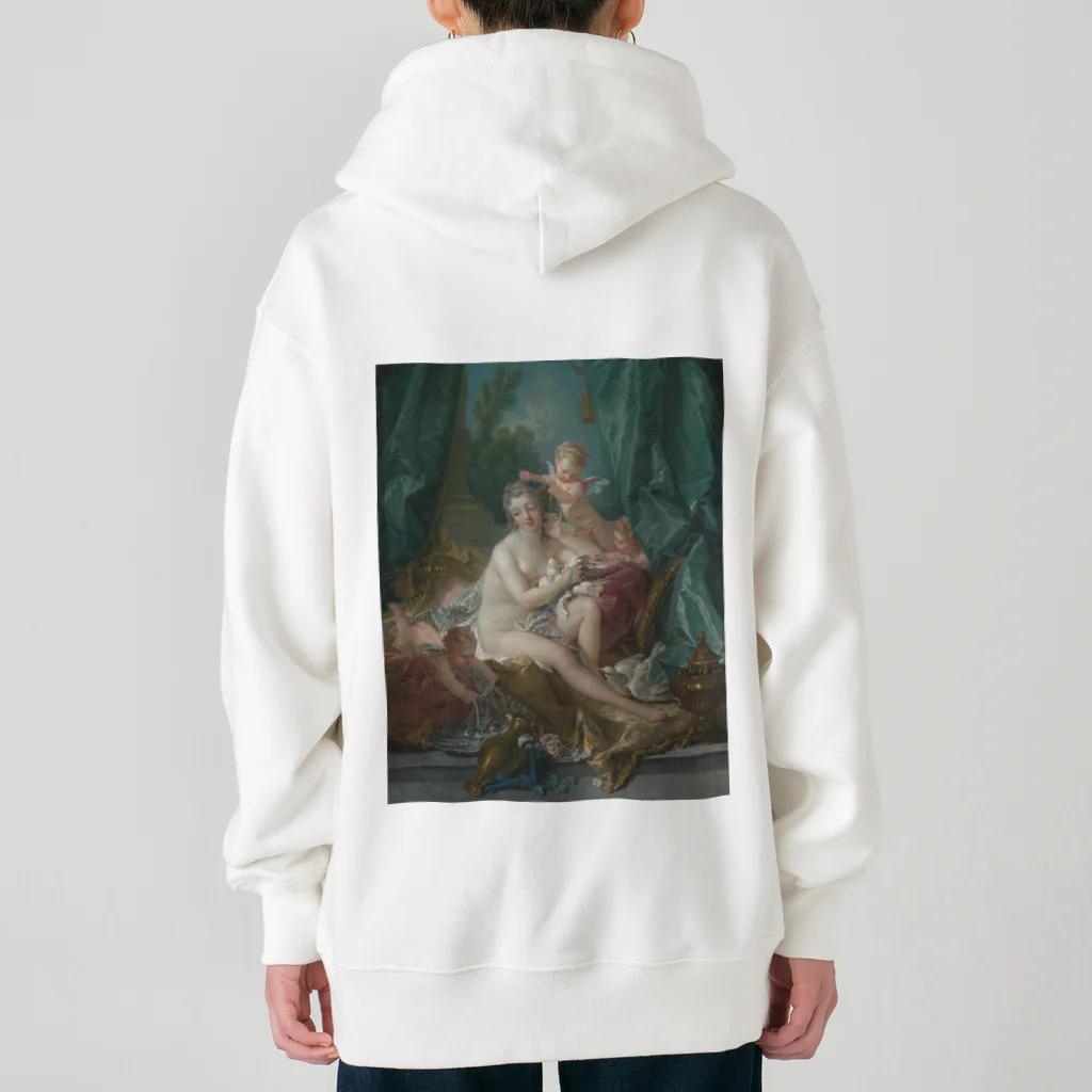 世界美術商店のヴィーナスの化粧 / The Toilet of Venus Heavyweight Zip Hoodie