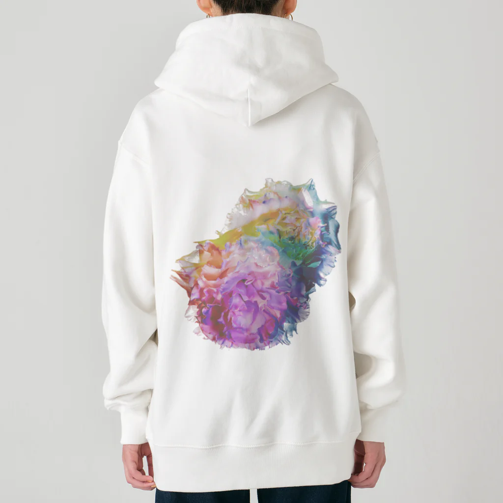 K_flowerのRainbow Carnation Heavyweight Zip Hoodie