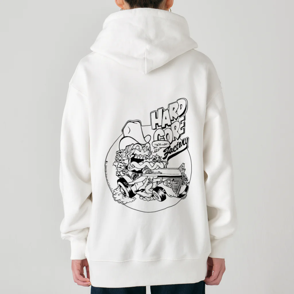 Og-toysのHARD CORE FACTORY#B Heavyweight Zip Hoodie