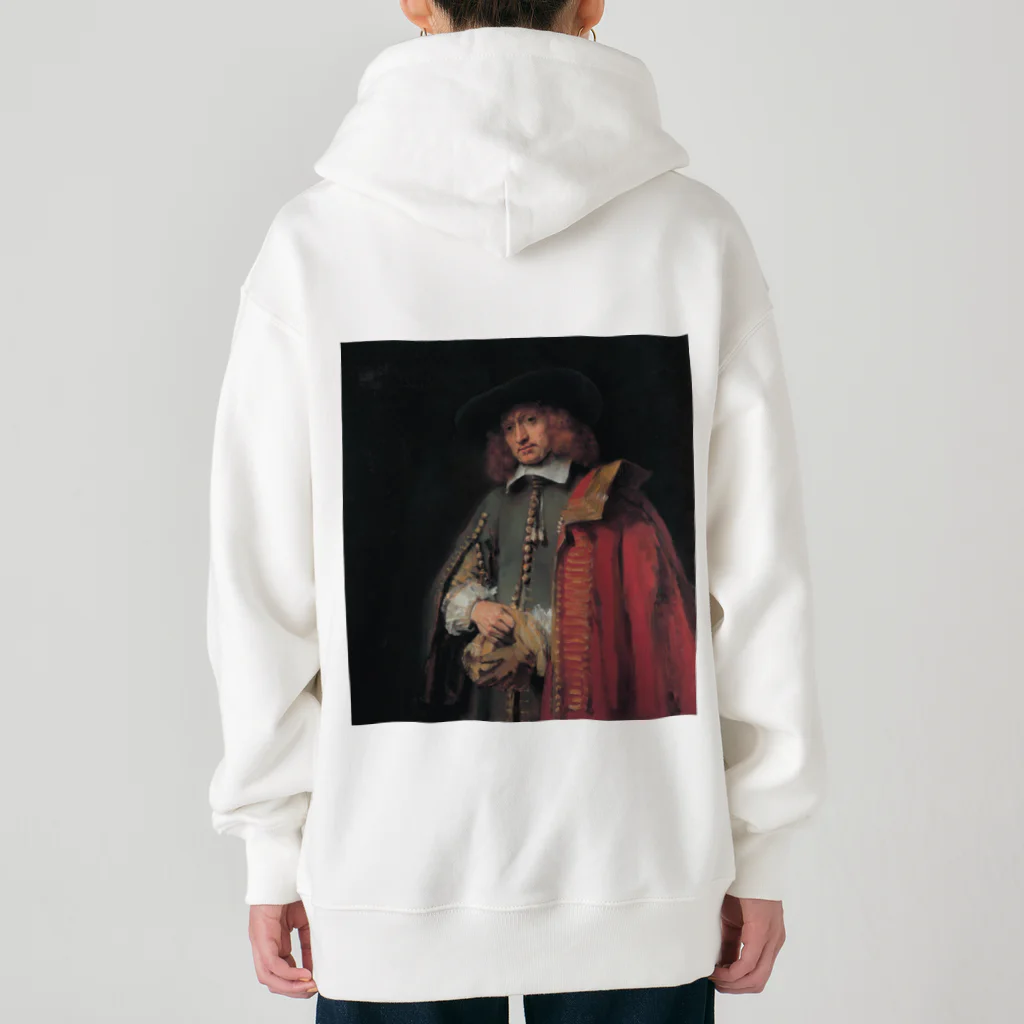 世界美術商店のヤン・シックスの肖像 / Portrait of Jan Six Heavyweight Zip Hoodie