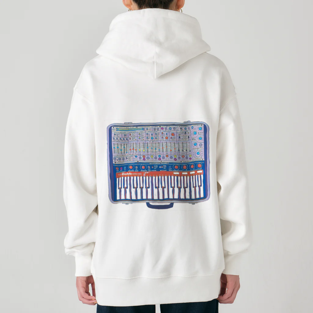 Vintage Synthesizers | aaaaakiiiiiのBuchla Music Easel Vintage Synthesizer ヘビーウェイトジップパーカー