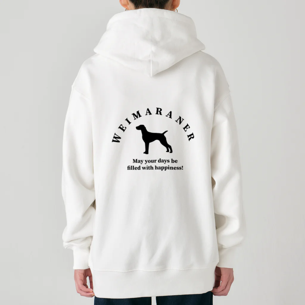 onehappinessのワイマラナー 　happiness!　【One:Happiness】 Heavyweight Zip Hoodie