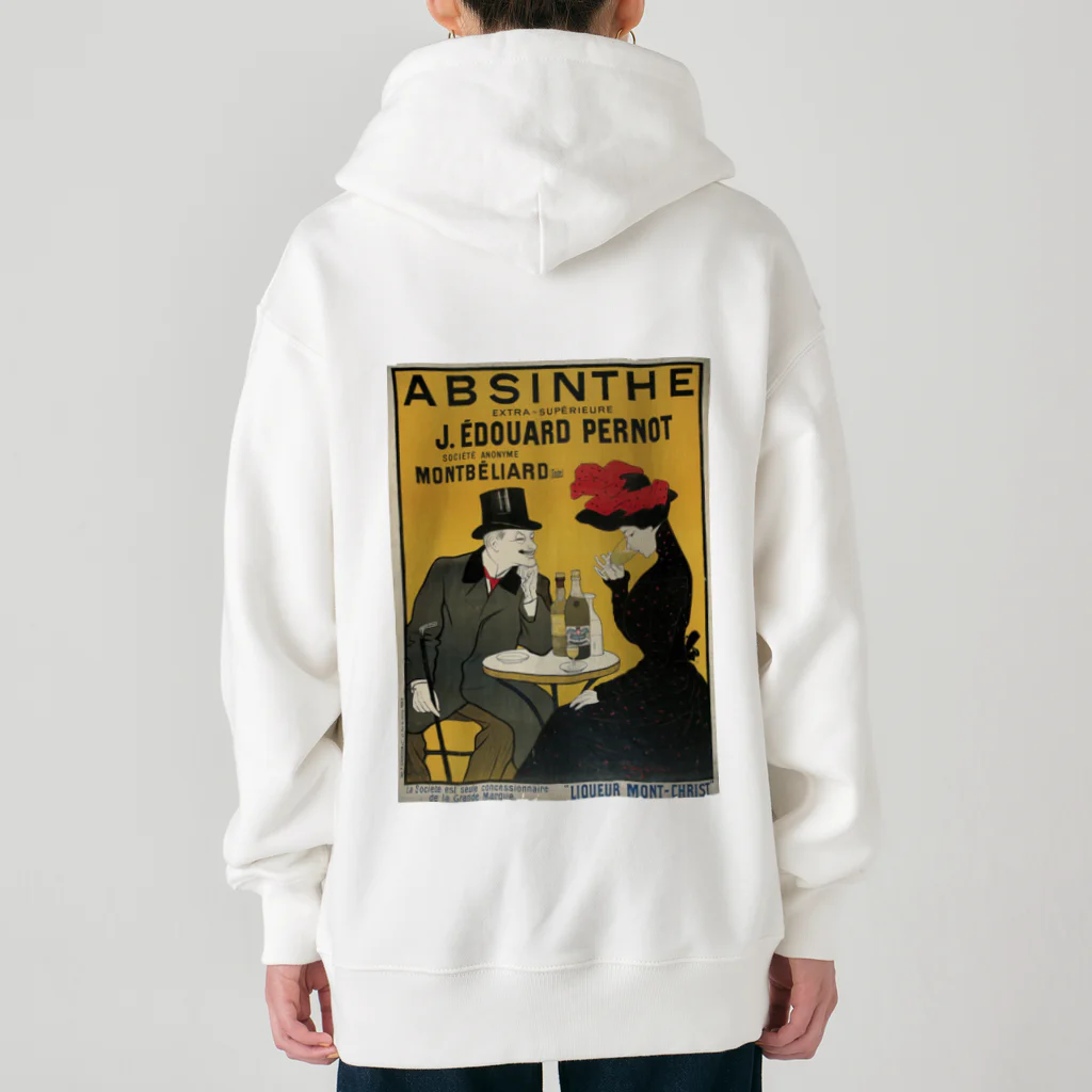 世界美術商店の超特急アブサン / Absinthe extra-supérieure J. Édouard Pernot Heavyweight Zip Hoodie