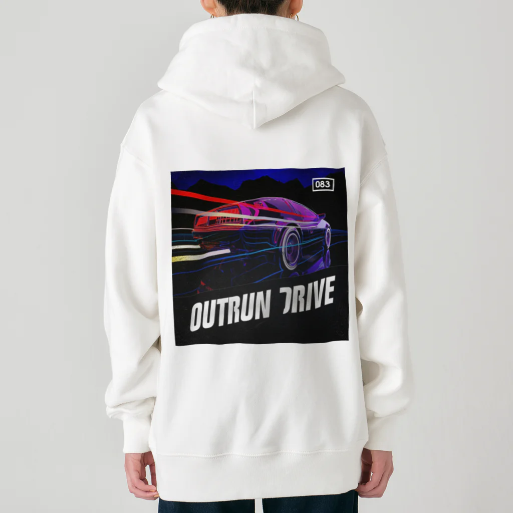 Smooth2000のOUTRUN DRIVE Heavyweight Zip Hoodie