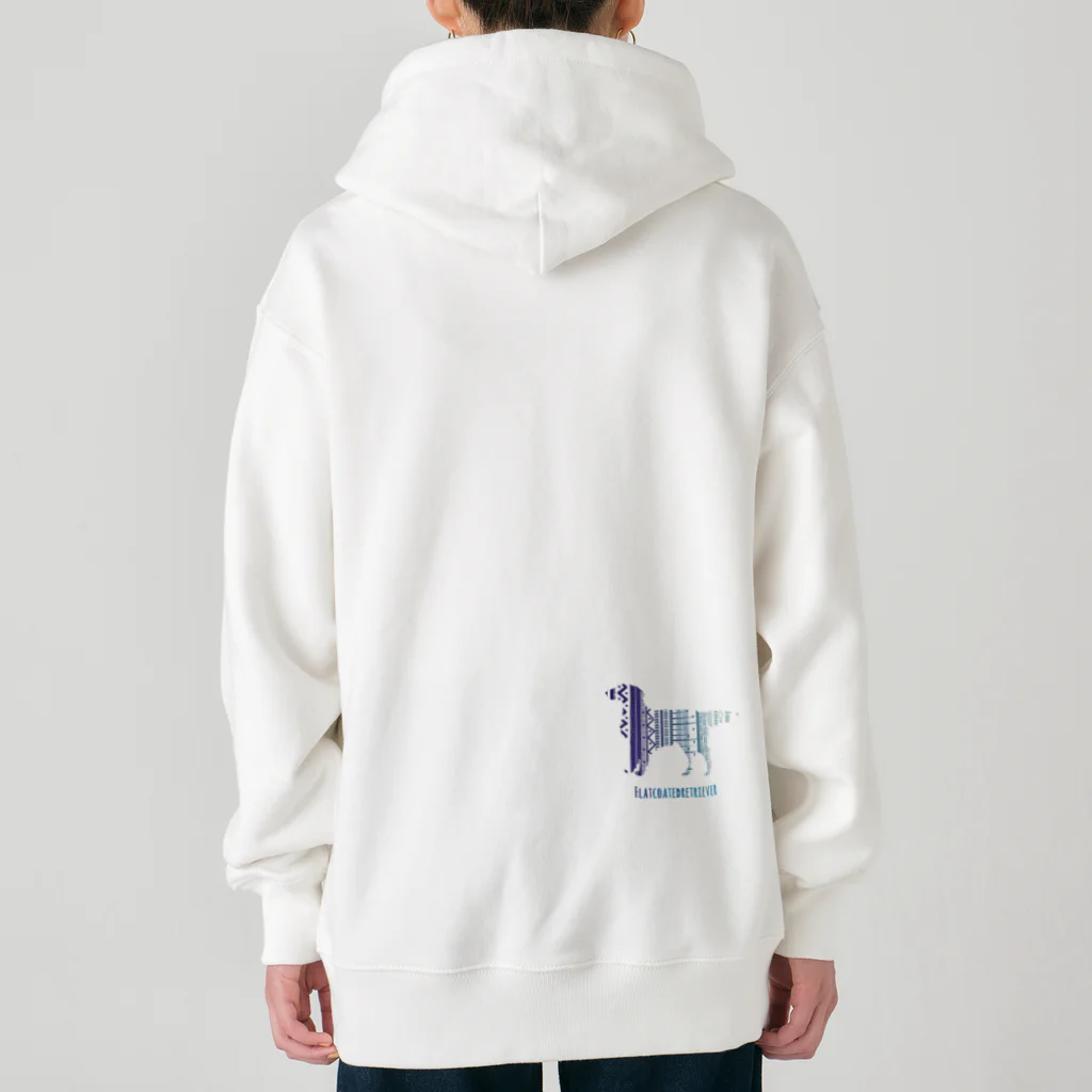 AtelierBoopの波ーフラットコーテッド Heavyweight Zip Hoodie