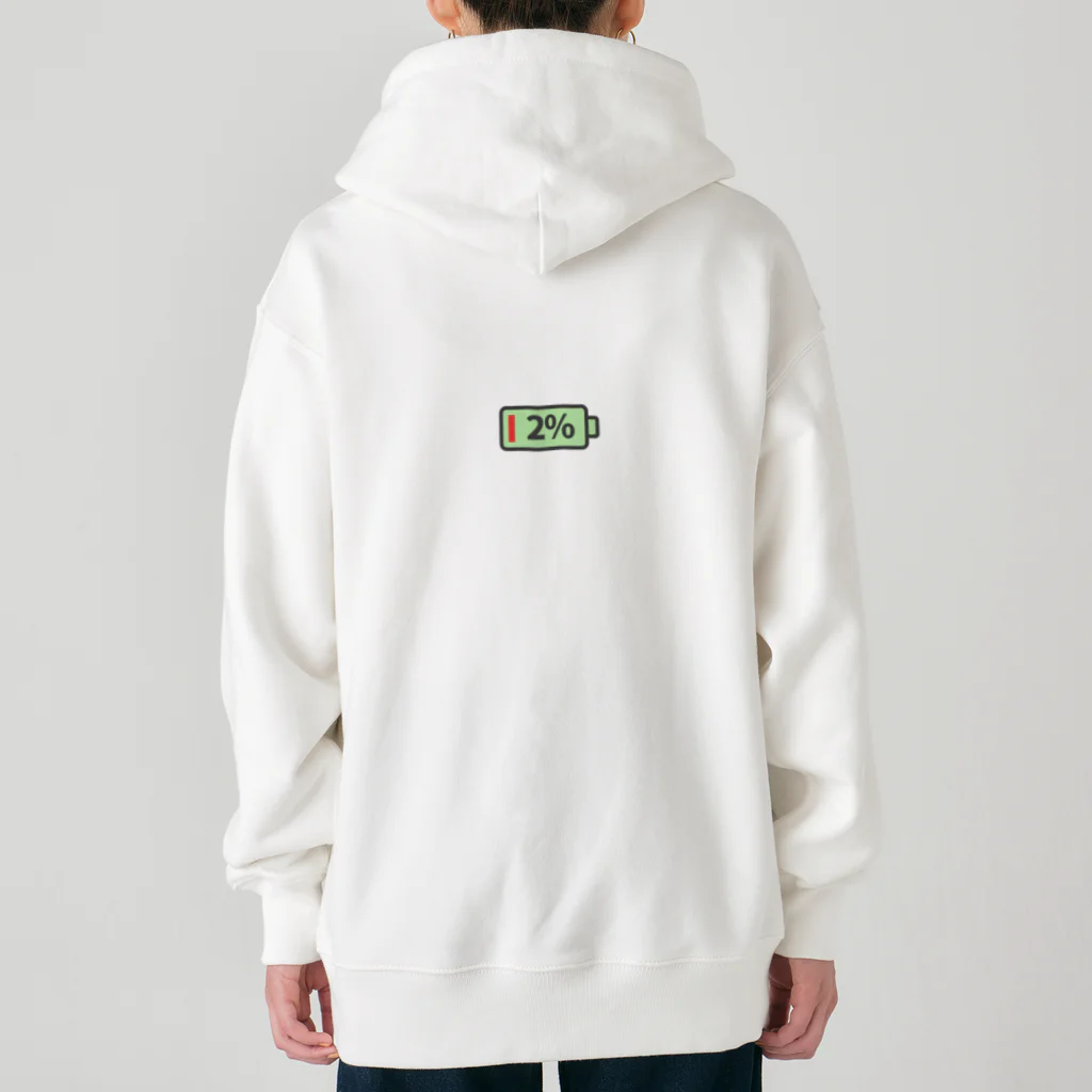 HIROSHI-SAIKA STUDIOのエネルギー残りわずか Heavyweight Zip Hoodie