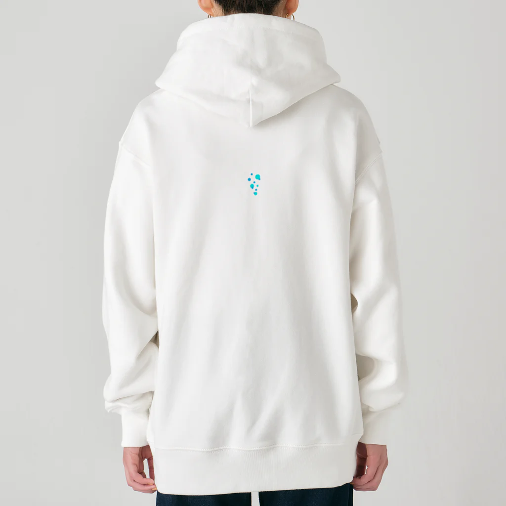 にずぅのAQUA Heavyweight Zip Hoodie