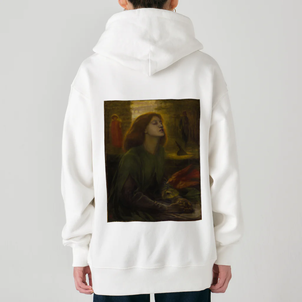 世界美術商店のベアタ・ベアトリクス / Beata Beatrix Heavyweight Zip Hoodie